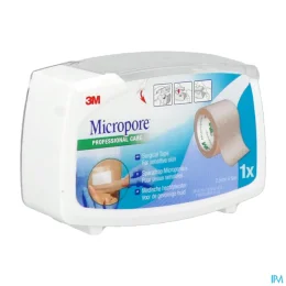 3M Micropore Sparadrap Microporeux — 25 mm x 5 m - Chair