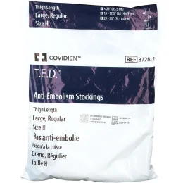 Covidien™ T.E.D™ Bas anti-embolie Cuisse L Régulier Taille H Blanc