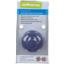Adhome Homecraft Balle en gel d'exercice pour la main bleu 5 cm