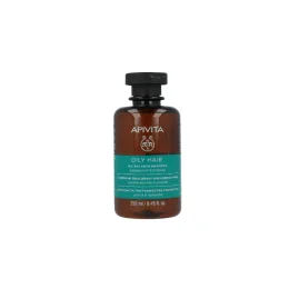 APIVITA OILY HAIR Shampoing Équilibrant pour Cheveux Gras
