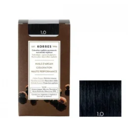 KORRES Huile d'argan Coloration Permanente NOIR 1.0