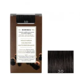 KORRES Huile d'argan Coloration Permanente CHÂTAIN FONCÉ 3.0