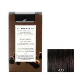 KORRES Huile d'argan Coloration Permanente 4.0 Châtain