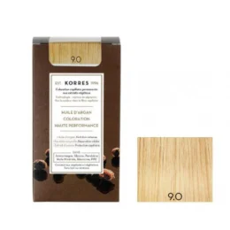 KORRES Huile d'argan Coloration Permanente BLOND TRÈS CLAIR 9.0