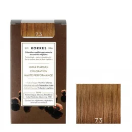 KORRES Huile d'argan Coloration Permanente BLOND DORÉ 7.3