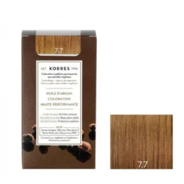 KORRES Huile d'argan Coloration Permanente MOKA 7.7
