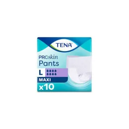 TENA PROSKIN PANTS MAXI Taille L - 10 Pants pour Incontinence