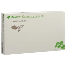 MEXTRA Superabsorbant - 12,5x22,5cm - 10 pansements