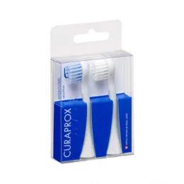 CURAPROX HYDROSONIC Sensitive - 2 Tetes de Brosse a Dents