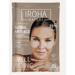 Iroha Nature Iroha Patch Yeux Niacimide Cafféine et Peptides - 1 Paire