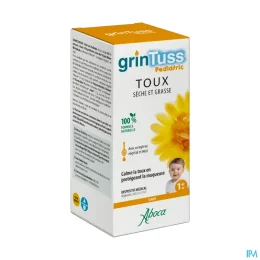 Aboca GrinTuss Pediatric Sirop Enfants 210 g