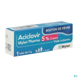 Aciclovir 5% Mylan PH Crème Tub