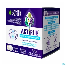 Actirub Baume Pectoral Confort Respiratoire