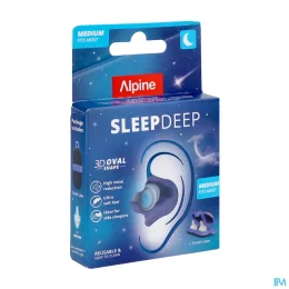 Alpine Sleepdeep Bouchons Oreilles M