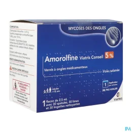Amorolfine 5% Viatris Ver FL2,5ML