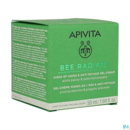 APIVITA Bee Radiant Gel-crème Signes de l'Âge & Anti-fatigue - Légère
