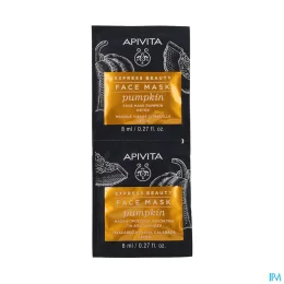 APIVITA EXPRESS BEAUTY Masque Visage Détox à la Citrouille