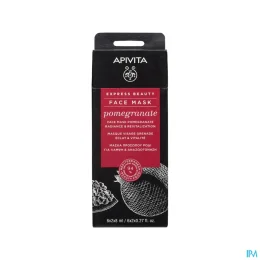 Apivita Express Beauty Masque Visage Radiance & Vitalité à la Grenade 2x8ml
