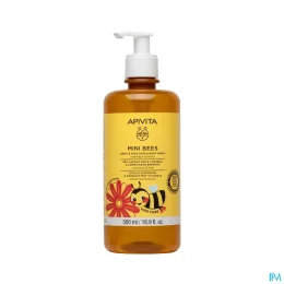 Apivita Mini Bees Gel Lavant Doux Corps & Cheveux Enfants 500ml