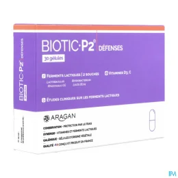 ARAGAN BIOTIC P2 DEFENSES DPI - 30 Gelules