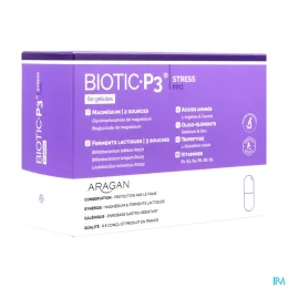 ARAGAN BIOTIC P3 STRESS - 40 Gelules