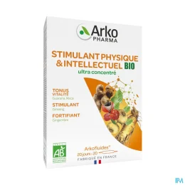 Arkofluides Stimulant Physique & Intellectuel Bio