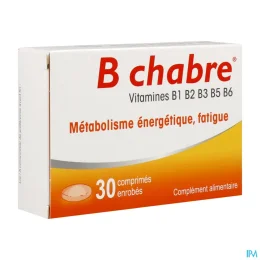 B-CHABRE VITAMINE - 30 Comprimes