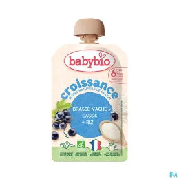 Babybio Goude Croissance Brasse Cassis Riz