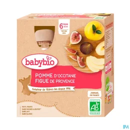 Babybio Gourde Pomme Figue