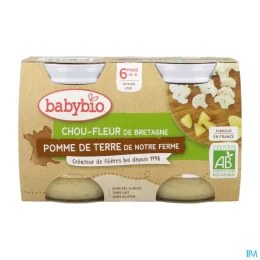Babybio Mois Choufleur Pomme de Terre