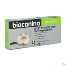 biocanina Vermifuge Multivermyx Chat