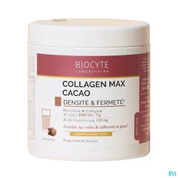 Biocyte Collagen Max Marin — Pot 260 g - Goût Cacao