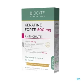 Biocyte Keratine Forte Anti-Chute — 40 Gélules
