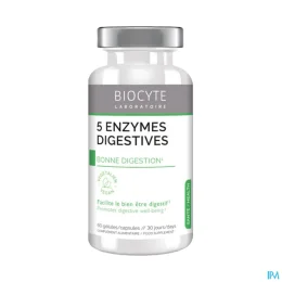 Biocyte Longevity 5 Enzymes Digestives