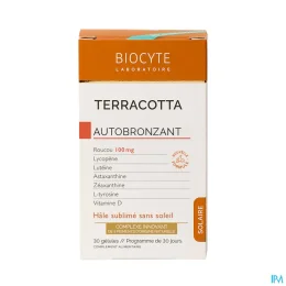 Biocyte Terracotta Autobronzant — 30 Gélules