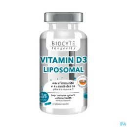 Biocyte Vitamin D3 Liposomal — 30 Gélules