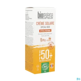 Bioregena Crème Solaire Bio Bébé SPF 50+