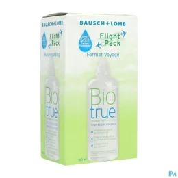 Biotrue Bausch And Lomb Solution multifonctions — Format Avion - Flacon 100 mL