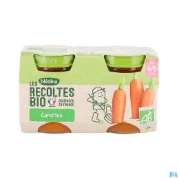 Blédina Bio Carottes Bret 130GX2
