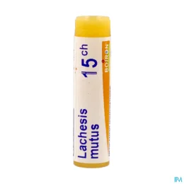 Boiron Lachesis mutus dose — 15 Ch