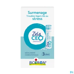Boiron ZelaCEO Surmenage et Stress Granules