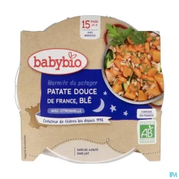 Bonne Nuit Marmite Patate Douce de France & Blé à la Citronnelle
