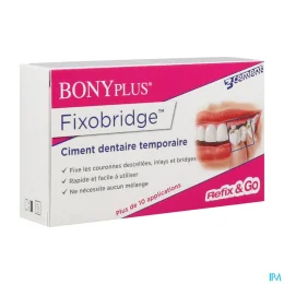 Bonyplus Fixobridge Ciment Dentaire Temporaire