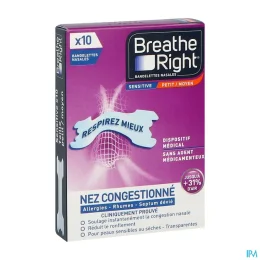 Breathe Right Bandelettes nasales