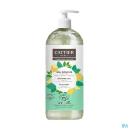 Cattier Gel Douche Bio — Citron - Menthe