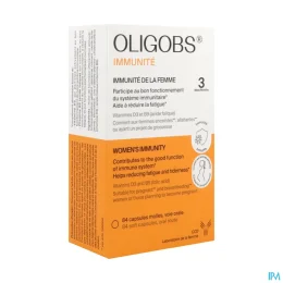 Ccd Oligobs Immunité de la Femme Vitamines D3+B9 84 Capsules