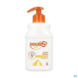 Ceva Douxo Shampooing purifiant et hydratant S3 Pyo Chlorexidine 3% 200ml