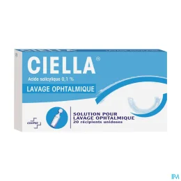 Ciella 0,1% Collyre pour Lavage Ophtalmologique