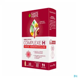 Circulymphe Complexe H Suppositoires Crise Hémorroïdaire