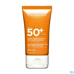 Clarins Solaire Visage SPF50 Crfeme